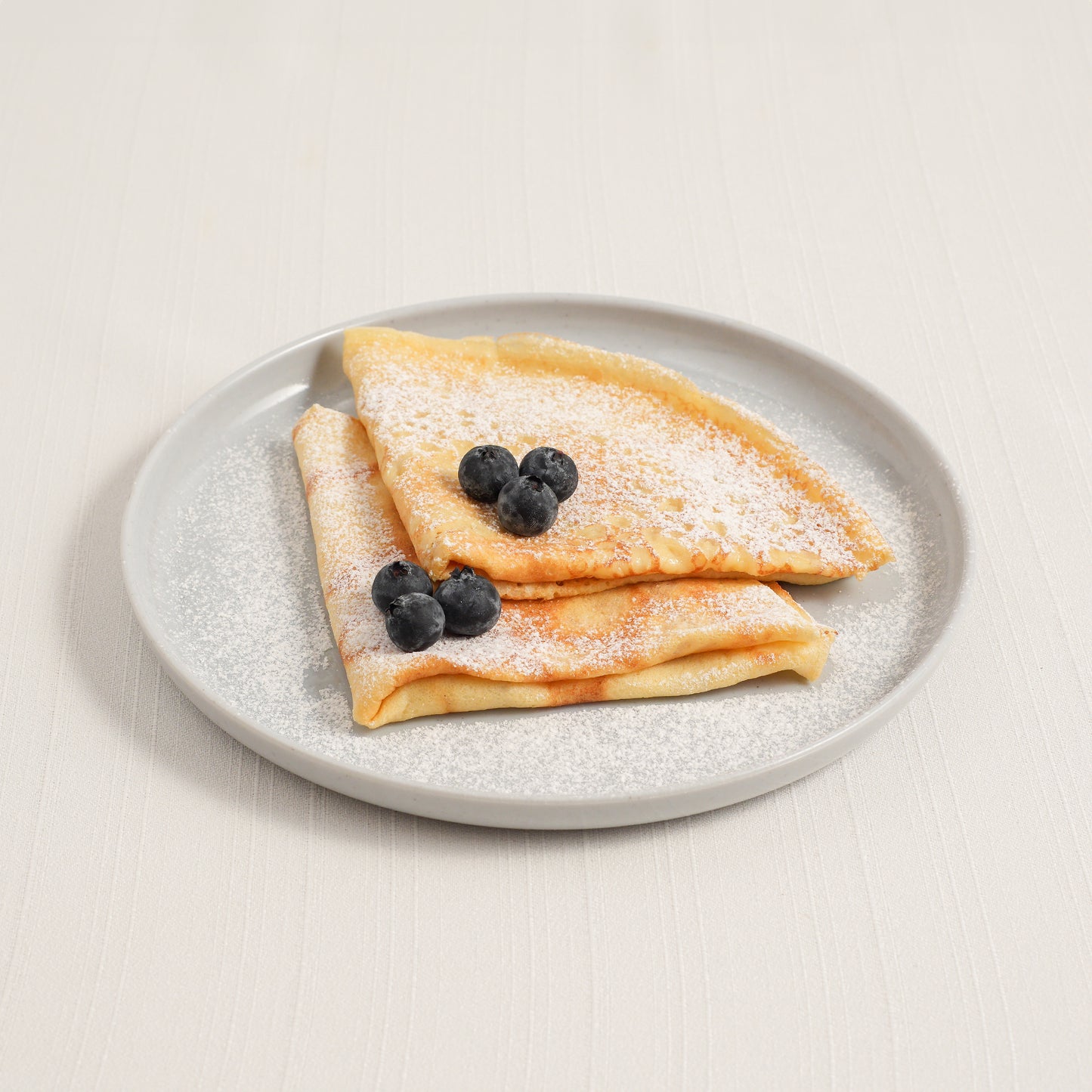 Plato Plano Gris 24cm