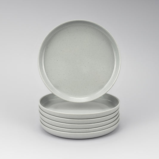 Plato Plano Gris 19cm
