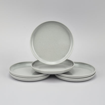Plato Plano Gris 19cm