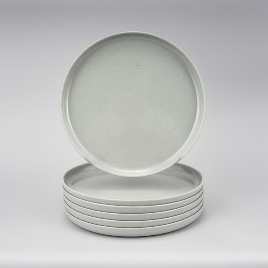 Plato Plano Gris 24cm
