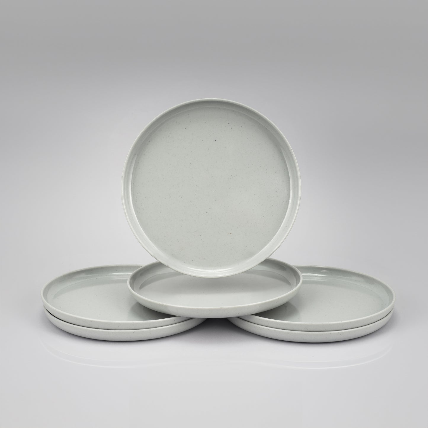 Plato Plano Gris 24cm